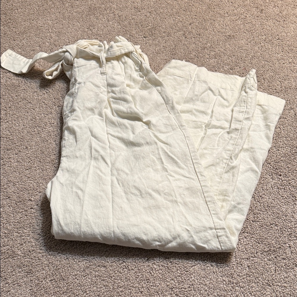 Women's Cream Trousers